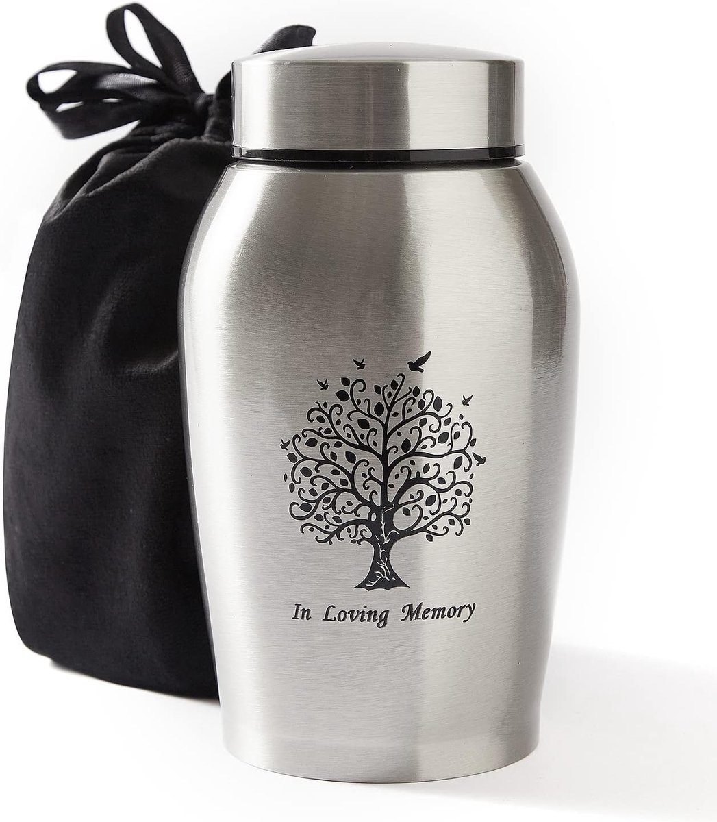 Cremation urns for human ashes adult man woman medium decorative urn funeral funeral keepsake urns for men women mum - ShopVlot