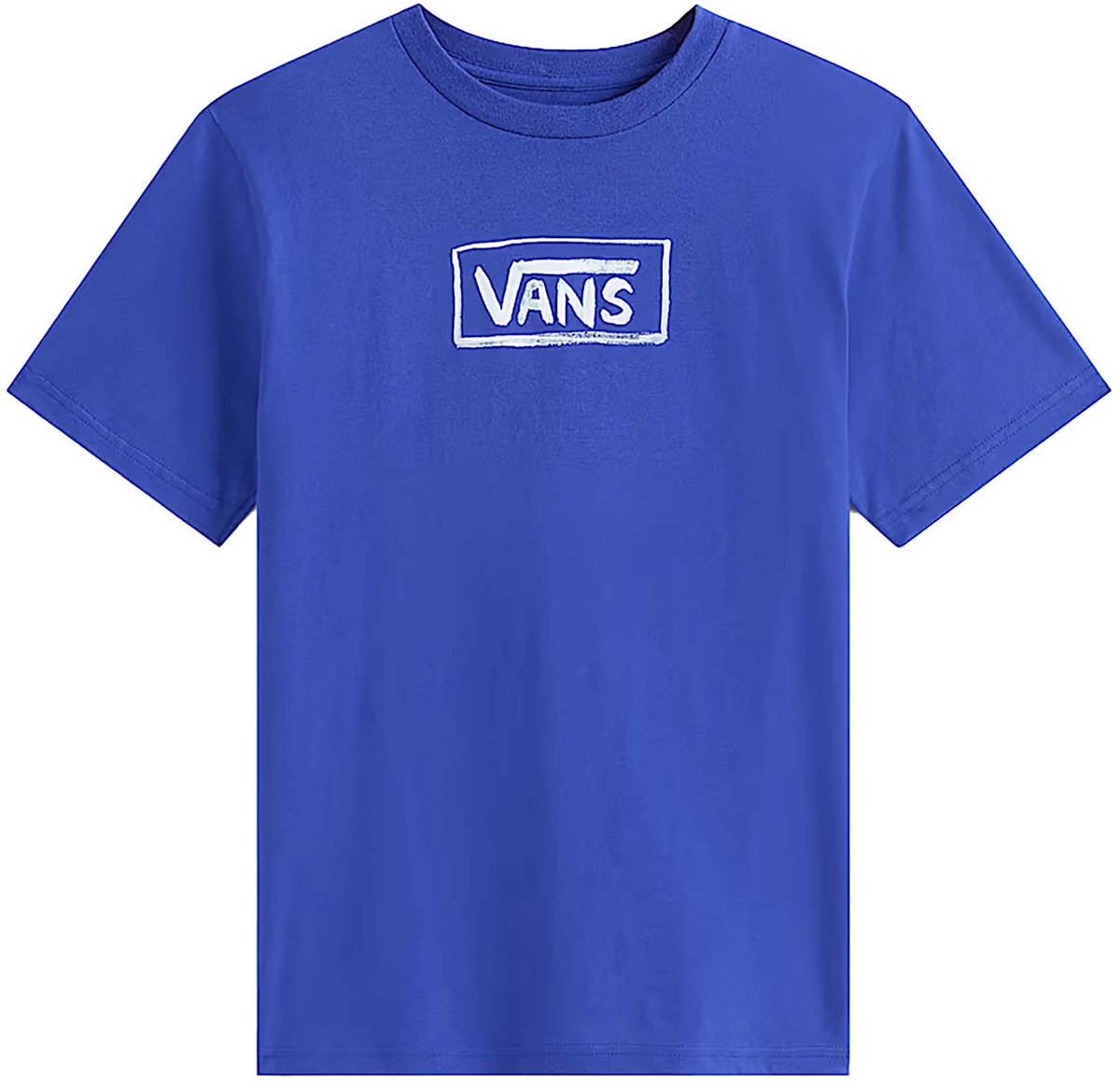Vans On Canvas Ss Royal T-Shirt Fashion Wear Kinderen Blauw