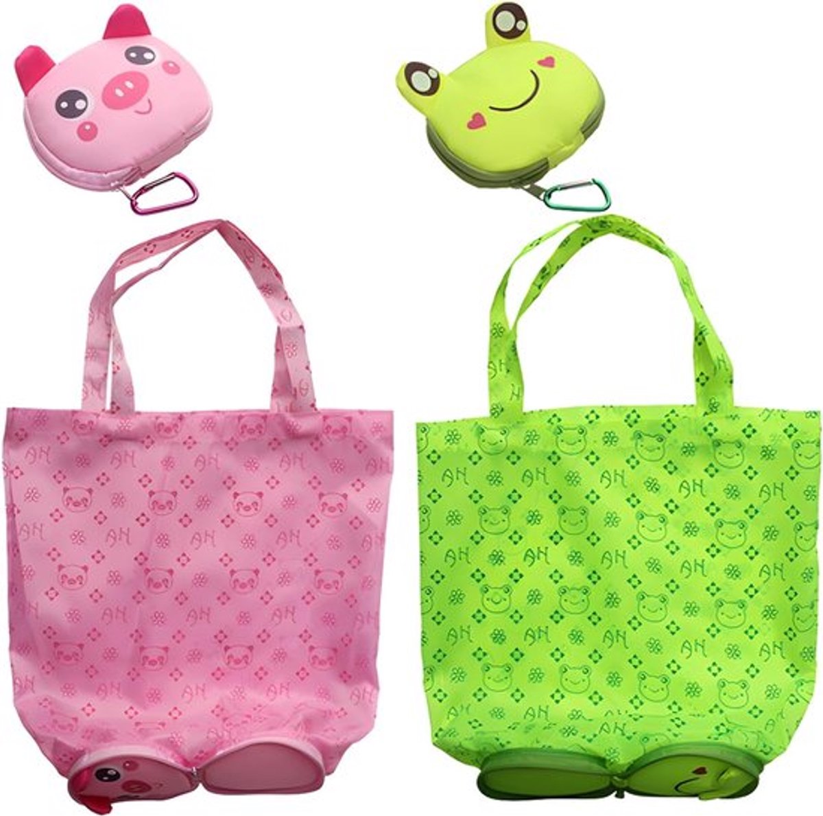 Elegante Vouwbare Winkeltassen - Vouwbare Strandtassen voor Vrouwen - Waterdichte, Herbruikbare en Draagbare Shopper Tassen, Wasbare Winkeltassen voor Dagelijks Gebruik