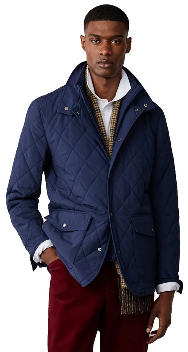 Hackett Hm4000242 Jas Blauw S Man