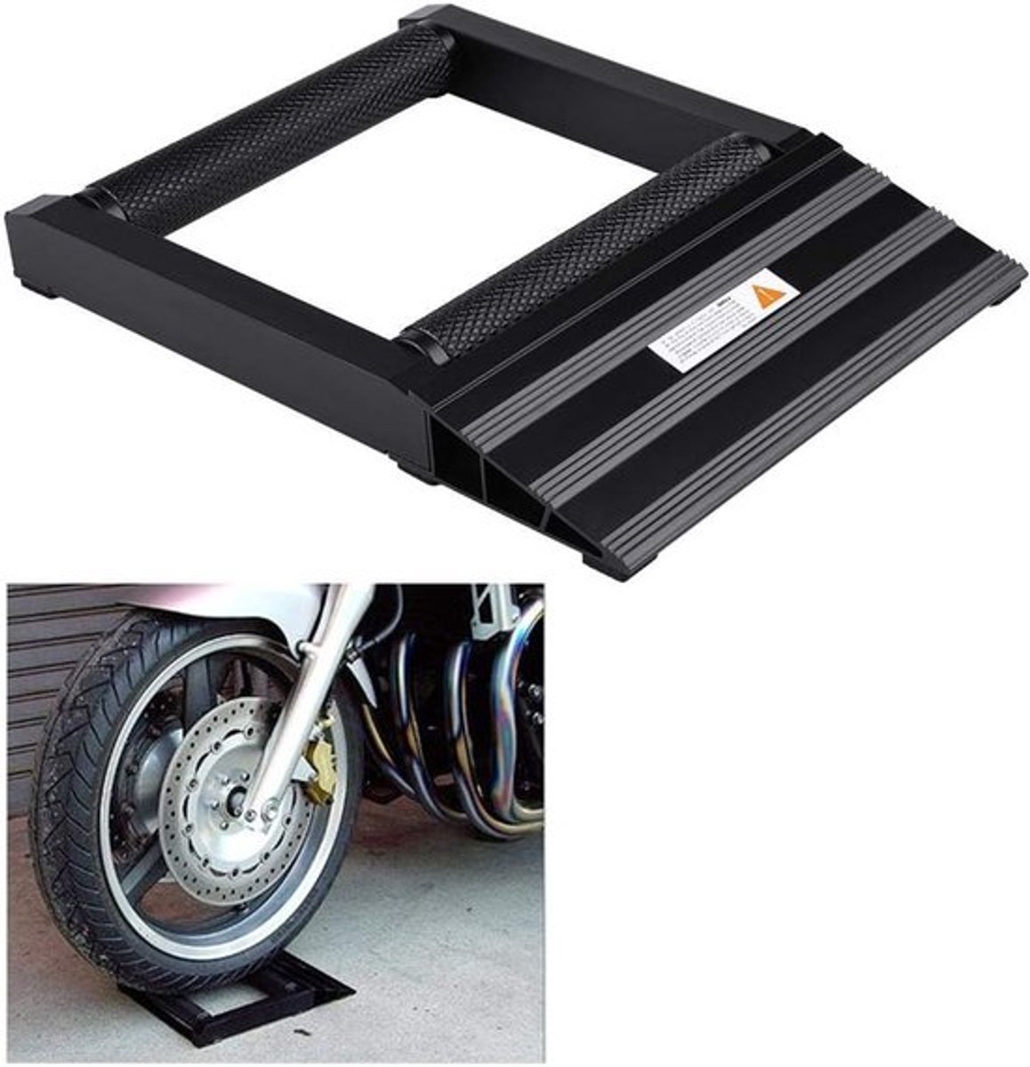 Motorfiets Wielreiniger, Aluminium Ondersteuning voor Schoonmaken van Banden, Chain Cleaning Stand, Ondersteuning voor Motoronderhoud en Reparatie