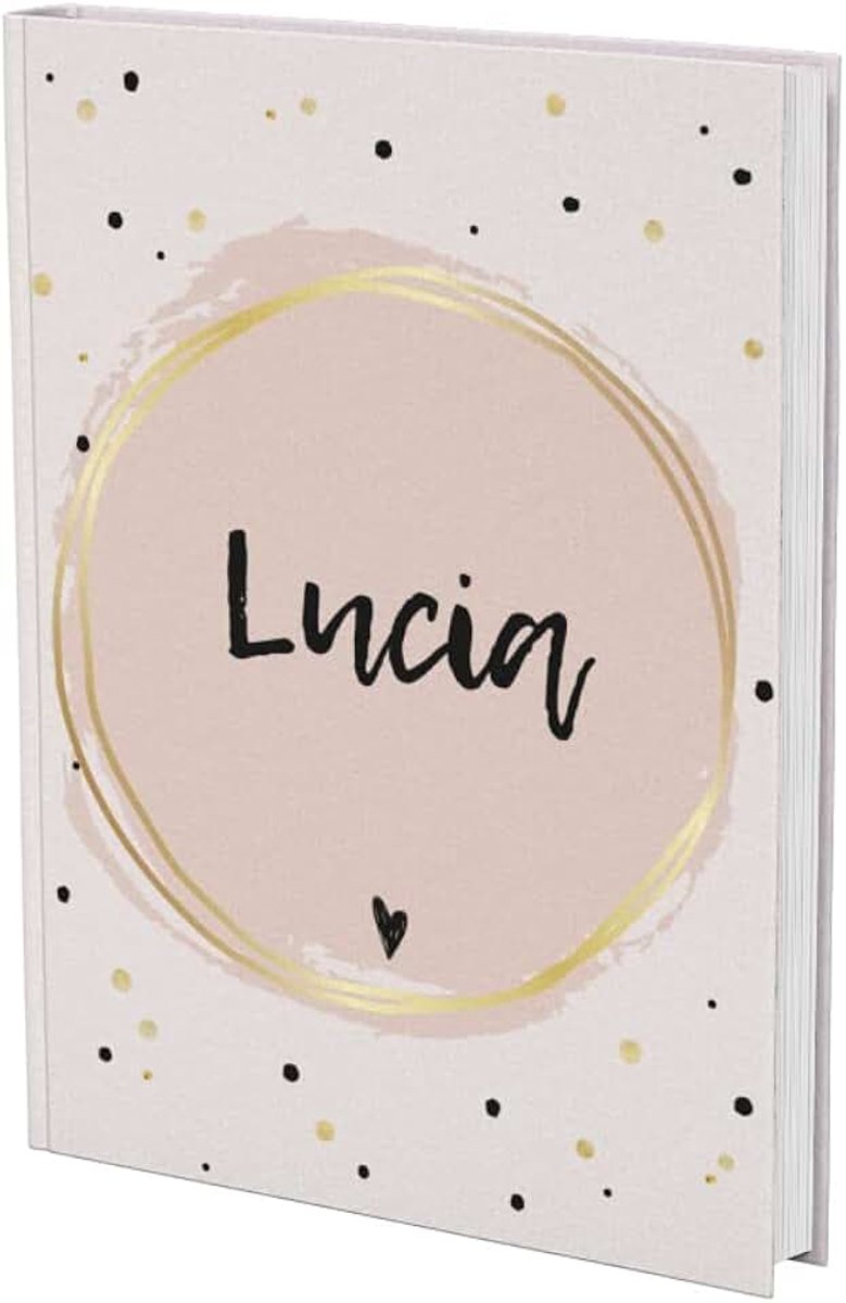 Notizbuch: Personalisiertes Buch für Lucia. Auch als Tagebuch oder Schreibheft geeignet. Als Geschenk für alle Frauen oder Mädchen perfekt.
