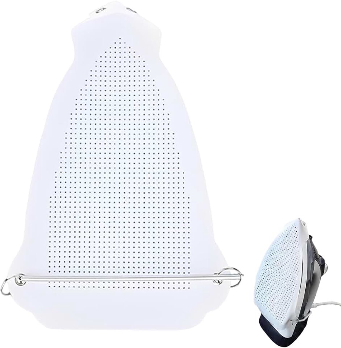 1 stuk hittebeschermingsplaat strijkbescherming voor het strijken stoomstrijkijzer accessoires teflon strijkschoenbescherming antislip vlekbestendig beschermt kleding voor de kleermakerij