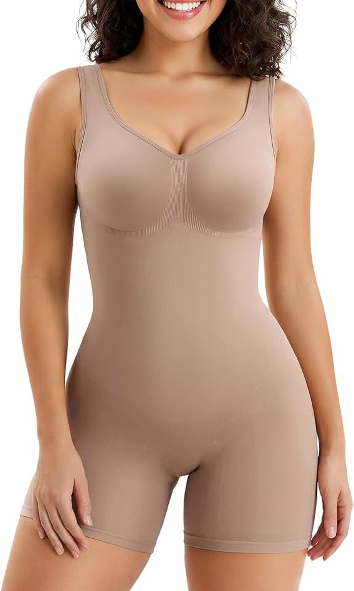 Shaping Mid-Dij Bodysuit Buikcontrole Shapewear Naadloze Sculpting Body Shaper