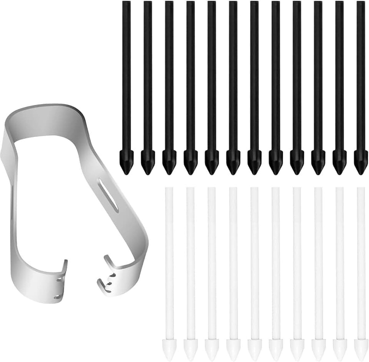 S Pen Tips, 22 STKS Vervanging Tips Nibs voor Galaxy Tab S6 Lite/S7 FE/S9+ Plus/S9 FE+ Plus/S9 FE/S9/S9 Ultra/S8 Ultra/S8+ Plus/S8, Stylus Tips met Pincet Tool