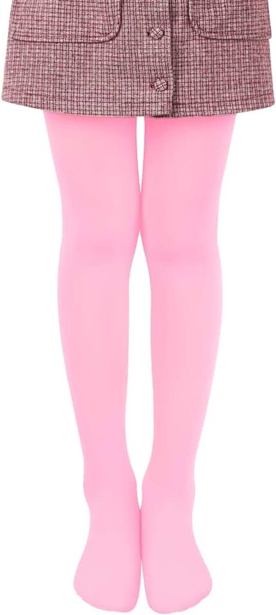 Balletpanty voor meisjes, danspanty met voet, 80 DEN, ondoorzichtig, microvezel, maat 86 -152, kleur 27251