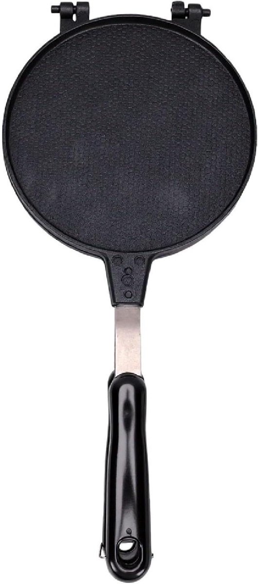 Wafelkegelmaker - Ijshoorntjesvorm Kegelvorm - Desserts Maken - Antiaanbaklaag - 39x17.5x5 cm - Zwart
