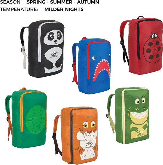 Kinder slaapzak Mummy Style 300 g/m² vulsel zachte binnenvoering comfortabele temperatuur 6°C lichtgewicht 920 g inclusief draagtas van Merkloos — afbeelding 3