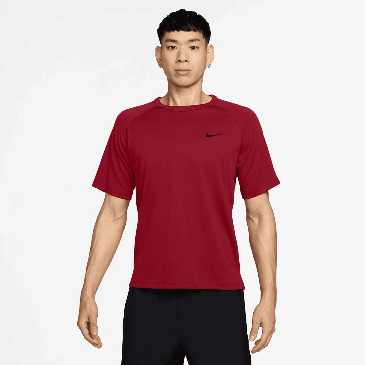 Nike T-Shirt Dri-FIT Training Heren Rood