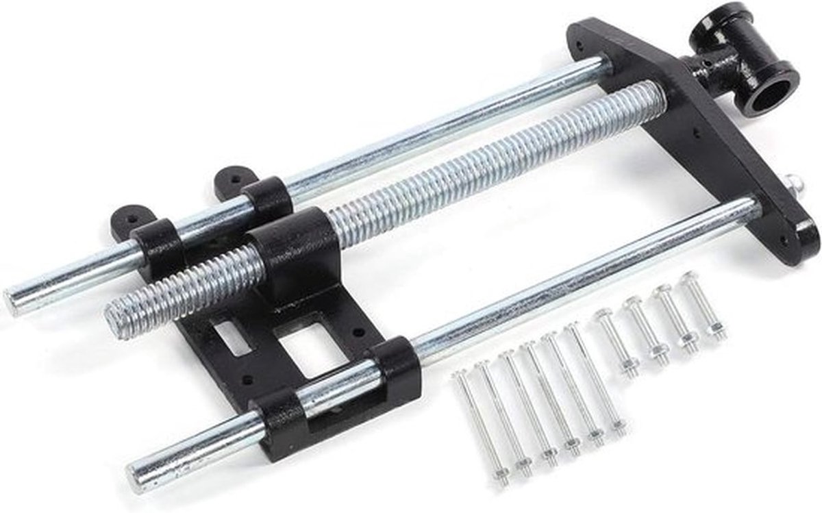 Metalen houten bankschroef 10,5 inch voor timmerwerk, houtbewerking, machinebouw - duurzaam en stevig