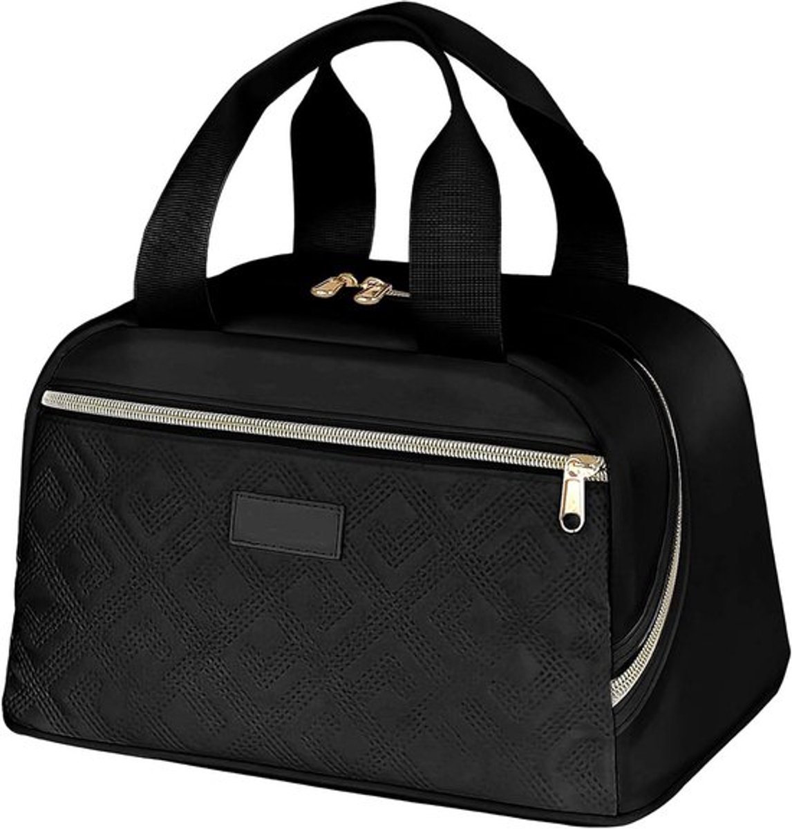 Geïsoleerde lunchtas - Koeltas - Herbruikbaar - Zwart - Lekvrij - Lunchtassen - Werk, picknick, reizen - Unisex - Grote koelbox