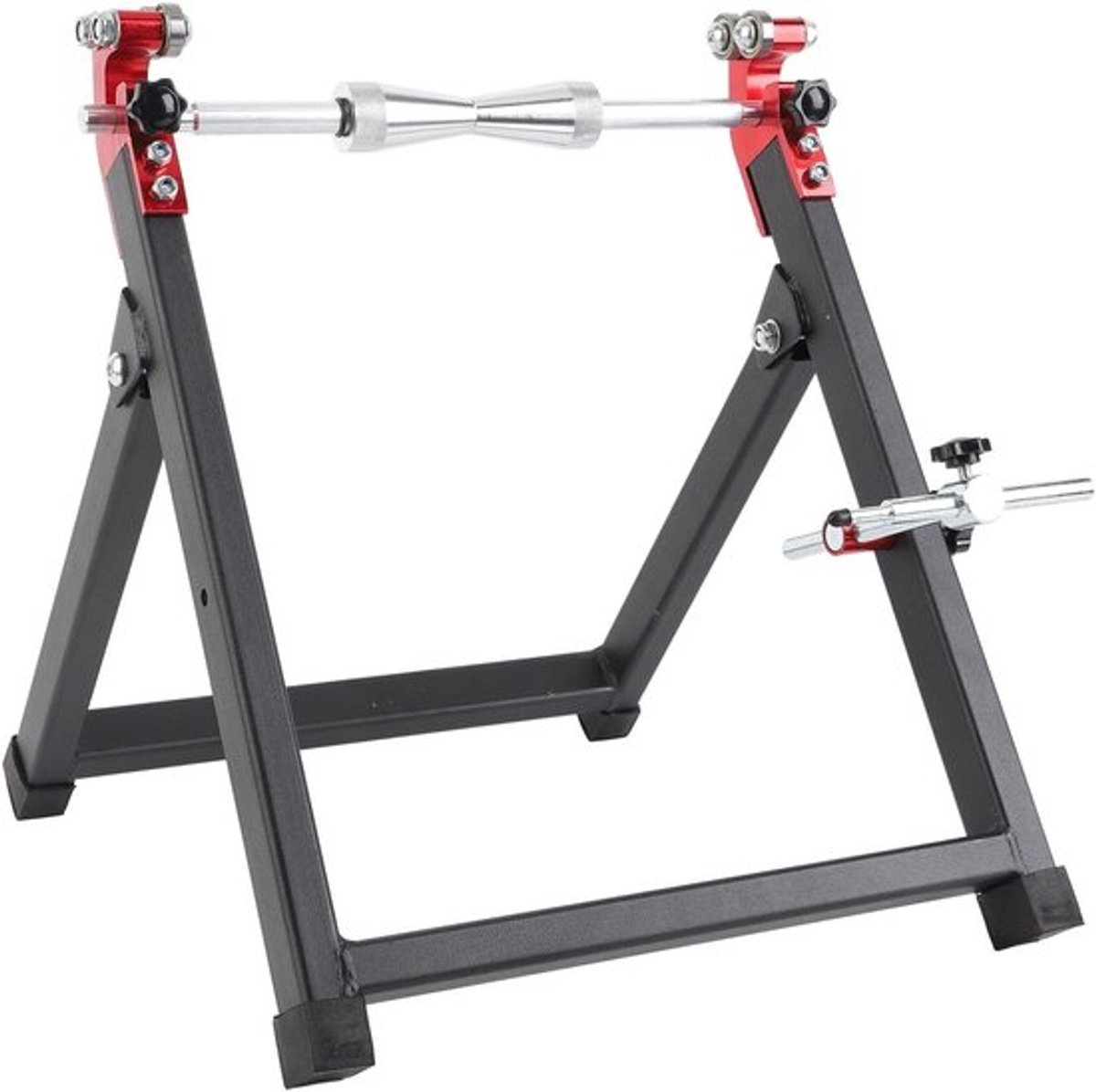 Zware Wielbalancer voor Motoren en Fietsen, Verstelbare Centering Cones, Vouwbare Balanceringsgereedschappen voor Straat- en Dirtbikes, Perfect voor Precisie en Uitlijning