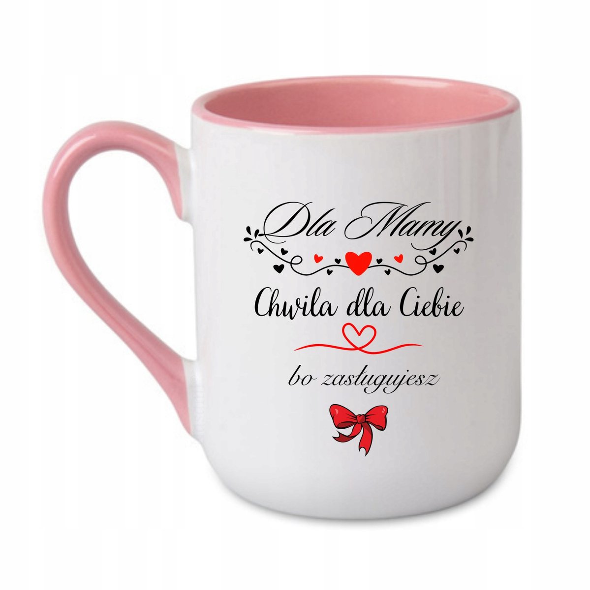 Roze Mok 'Een Moment Voor Jezelf' - 330ml Keramiek