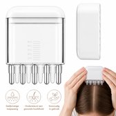 Namajunas - haar olie applicator - scalp applicator haarborstel - massage borstel voor hoofdhuidmassage - serum applicator met transparante schaalverdeling - olie applicator - haarverzorging - serum - verzorging - mannen en vrouwen