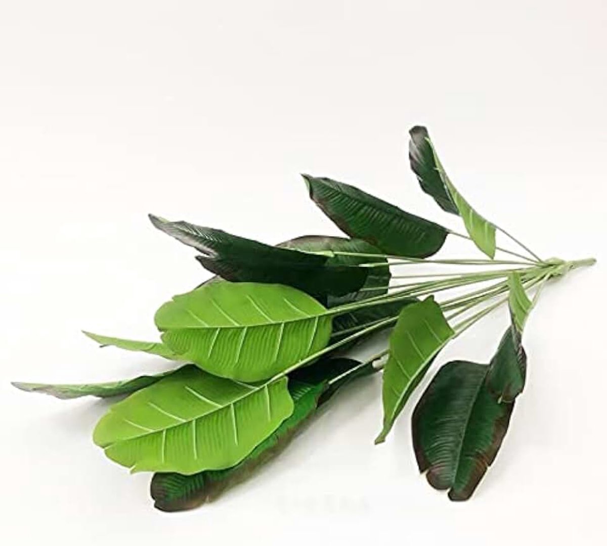 Palmboom 80 cm 18 Vorken Tropische Planten Grote Kunstmatige Banaan Boom Nep Monstera Plastic Palmboom Bladeren Voor Thuis Tuin Bruiloft Decor Nep Planten (Kleur: 85 cm 24 Bladeren Rood)