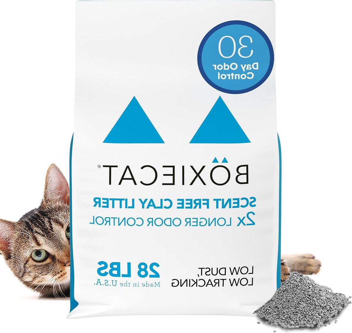 Kattenbakvulling - Klitvormend - Geurcontrole - 30 Dagen Werking - 12.7 kg - Natuurlijk
