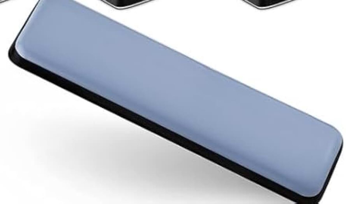 8 zelfklevende teflon viltjes voor zwaar gebruik in meubels | Antislip Onderkant, Geheugenscuim, Comfortabele Ondersteuning, Bureauaccessoire, Lichtblauw Design