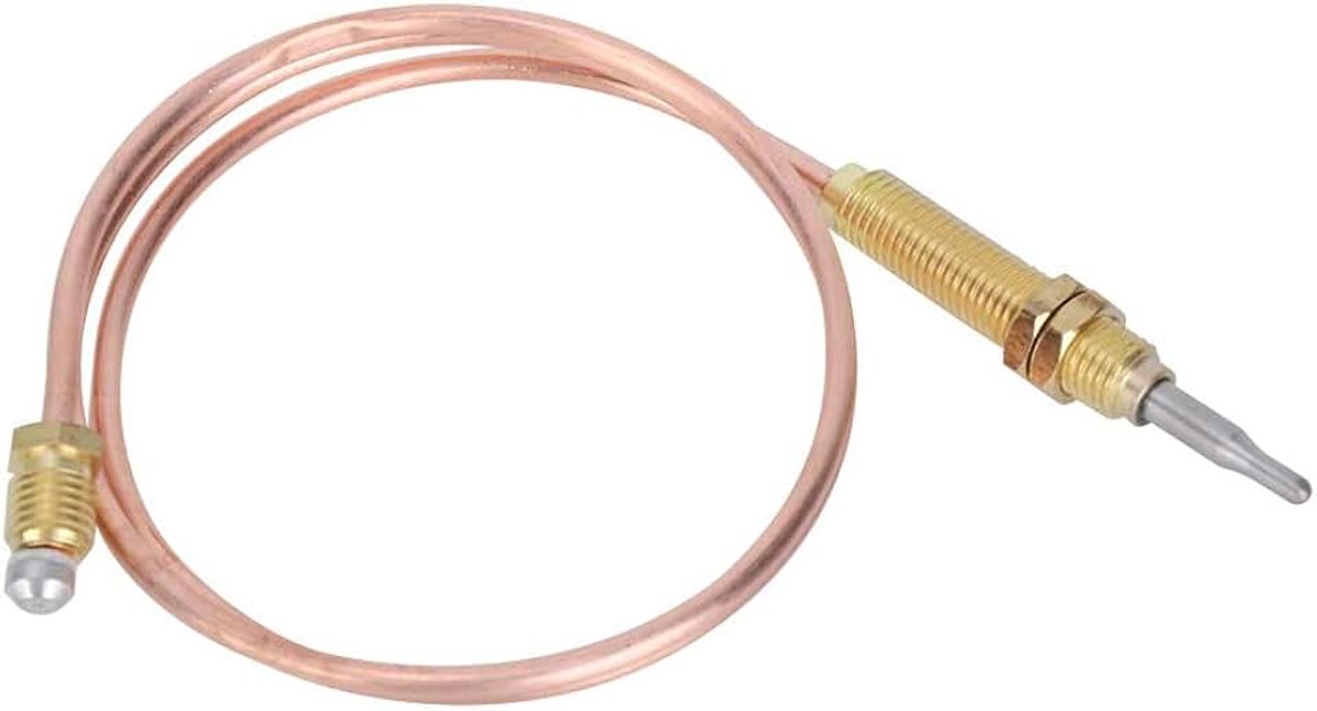 ThermokoppelM8 Draad Verwarming Gasbrander Thermokoppel Sonde 600mm voor Haard BBQ Grill Accessoires
