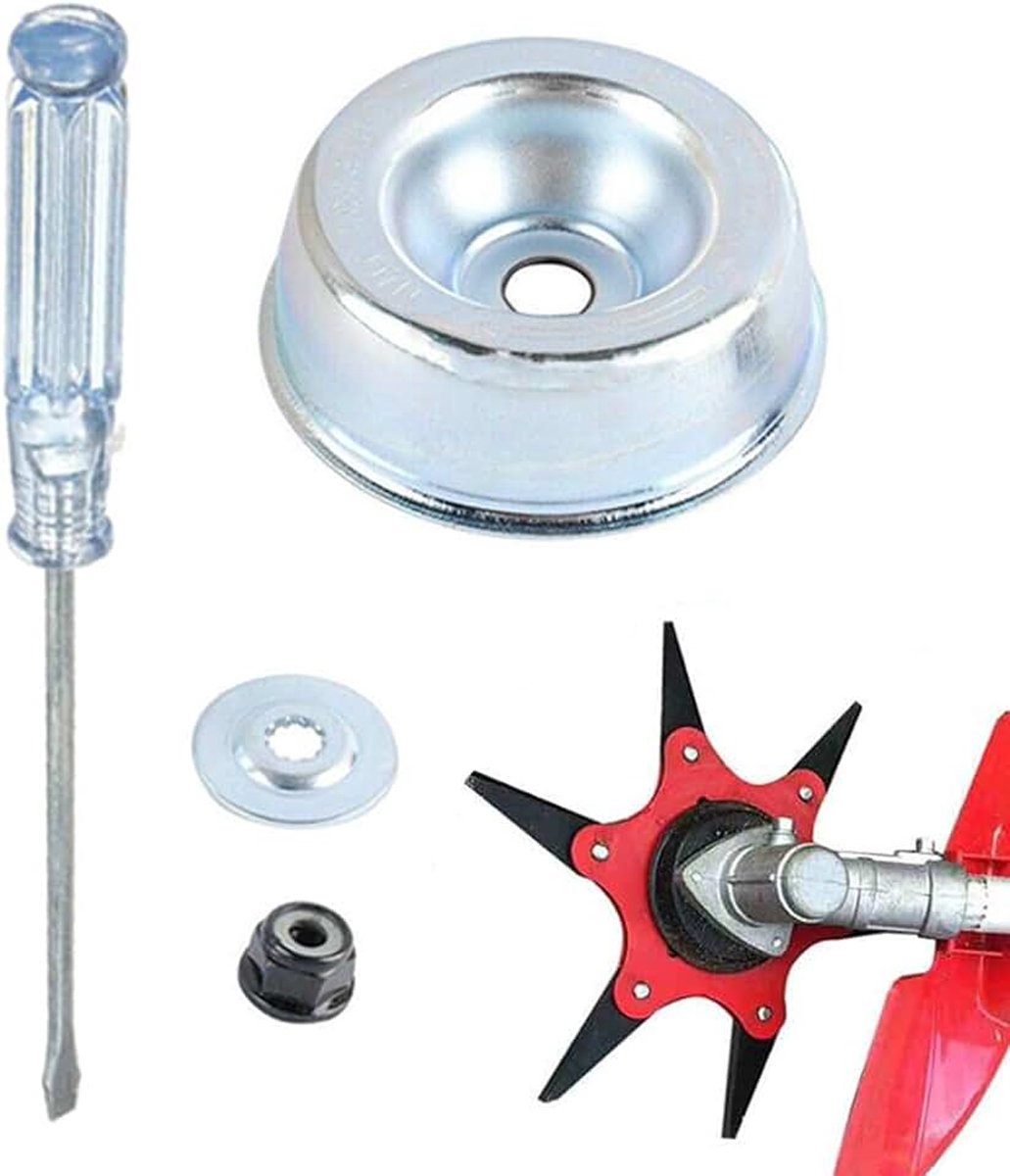 Messen, set van 4 bevestigingsschroeven voor grasmaaiermes, tuinaccessoires