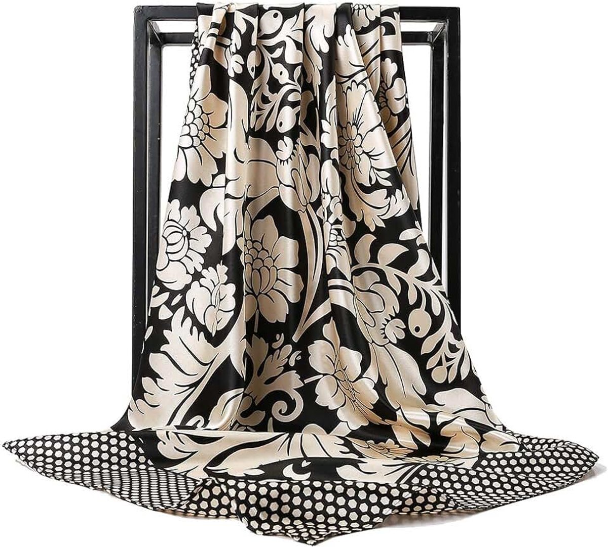 Vierkante sjaal dames elegant warm stole gevoel zijden halsdoeken sjaals sjaals