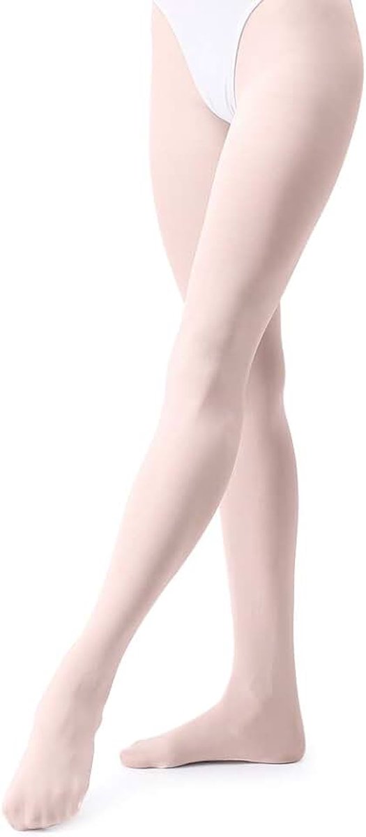 Kinderdanspanty met voet voor meisjes en dames