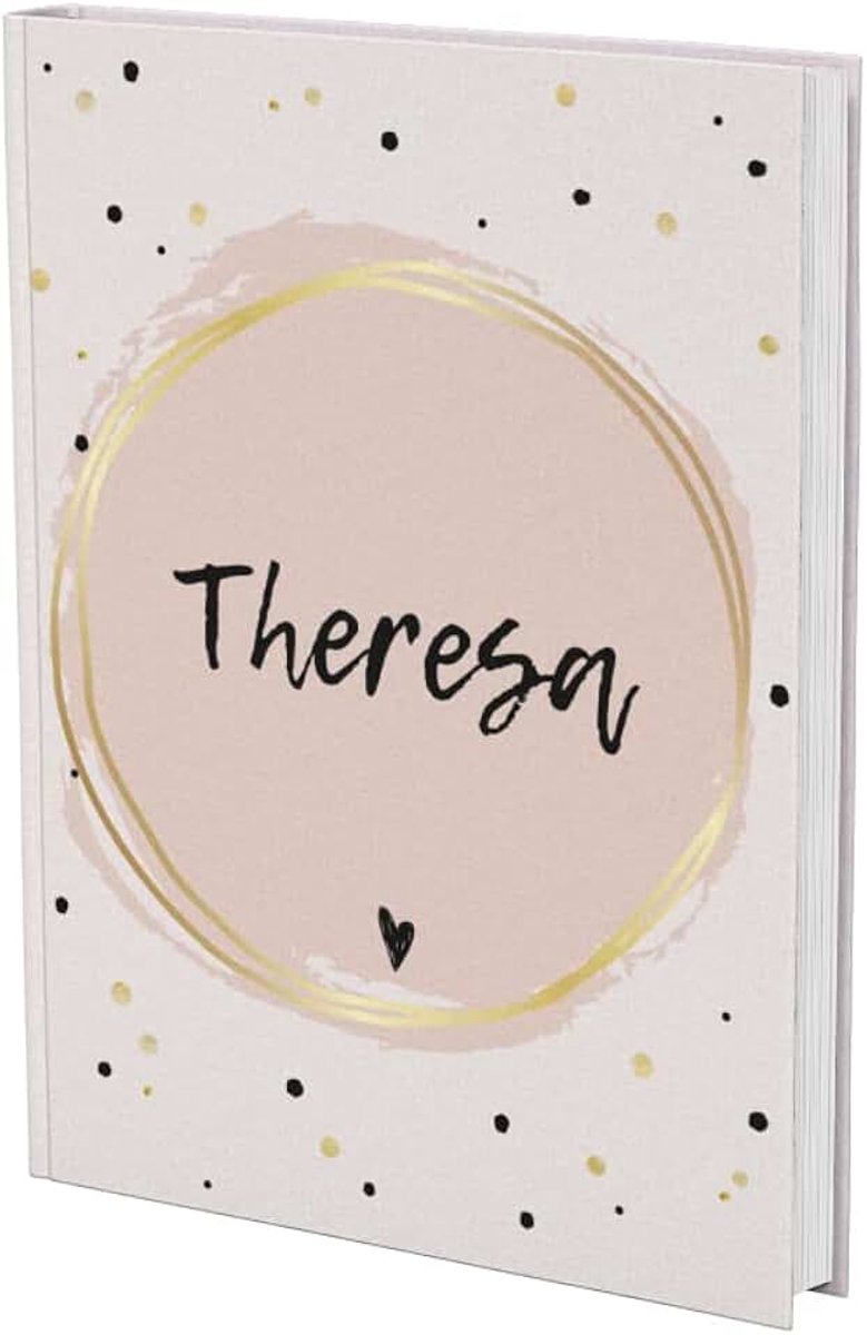 Notizbuch: Personalisiertes Buch für Theresa. Auch als Tagebuch oder Schreibheft geeignet. Als Geschenk für alle Frauen oder Mädchen perfekt.