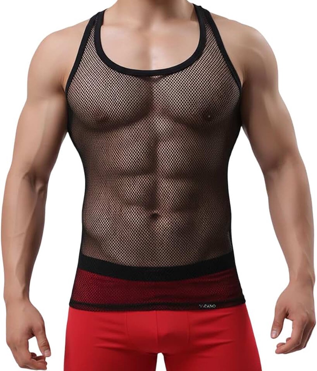 Nethemd zonder mouwen ringershirt