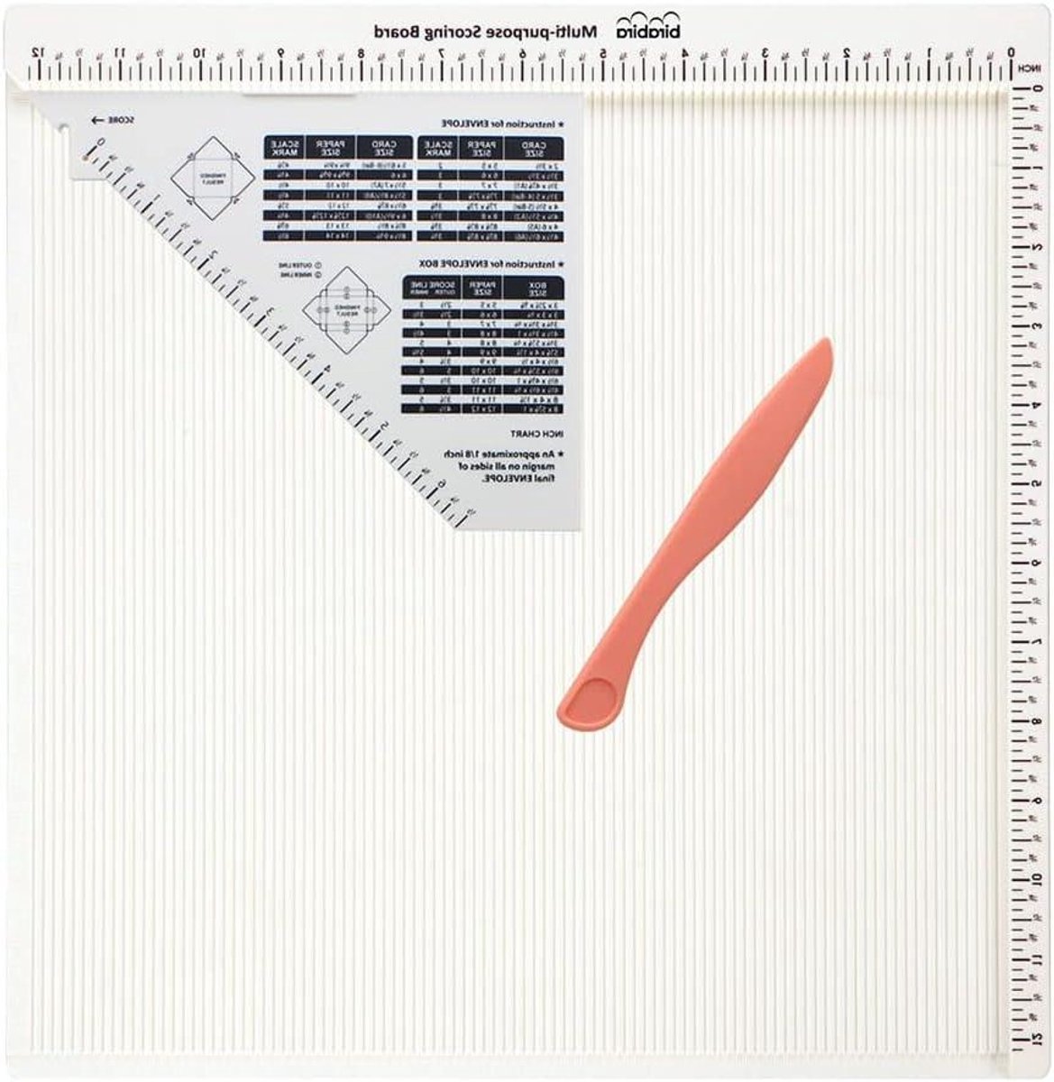 Papiersnijder En Vouwer - Knutselgereedschap - Kaarten Maken - Inclusief Envelopmaker - 30x30 cm - Wit
