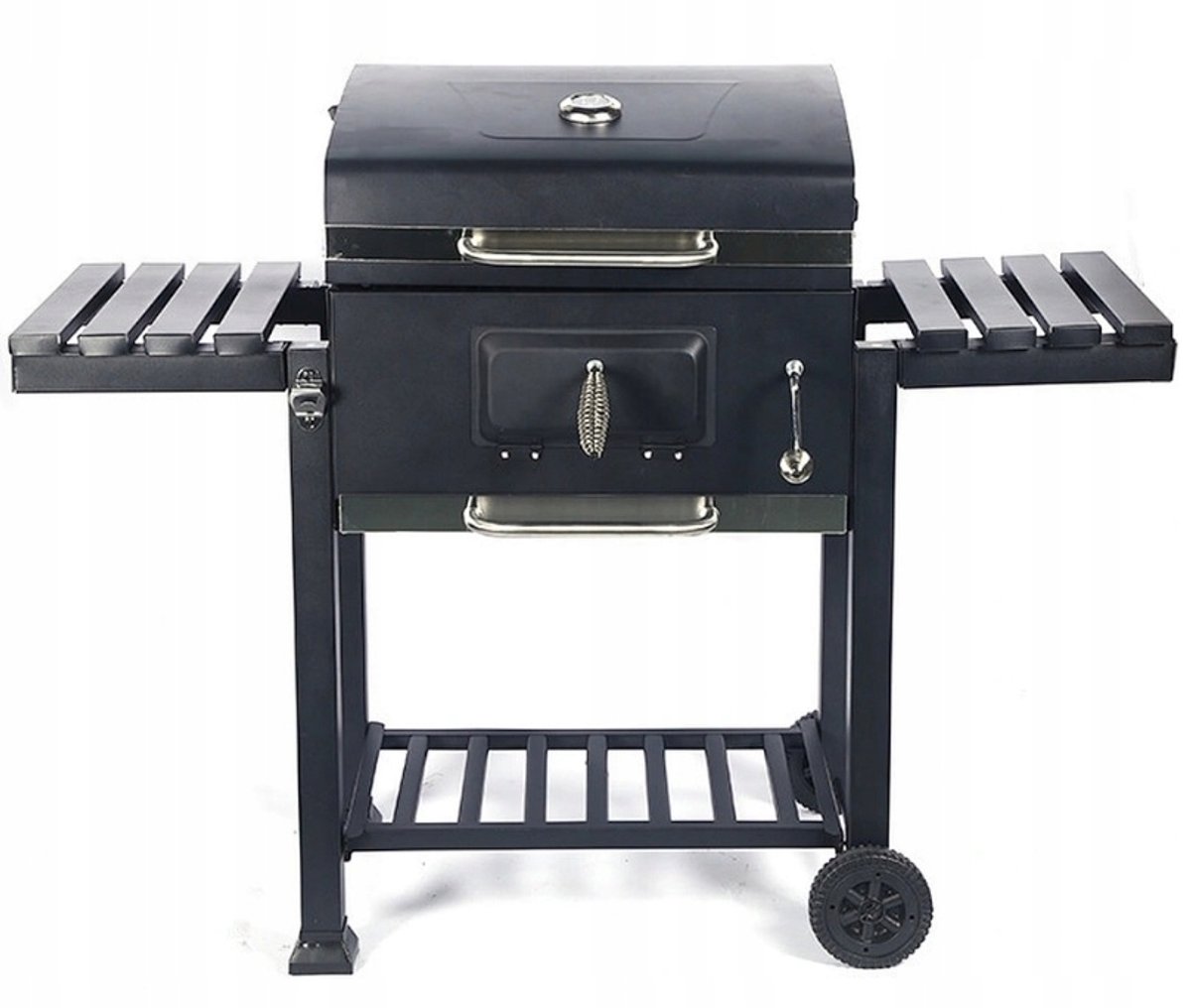 HAWIS Koolgrill met Thermometer, Wielen en Regelbare Hoogte