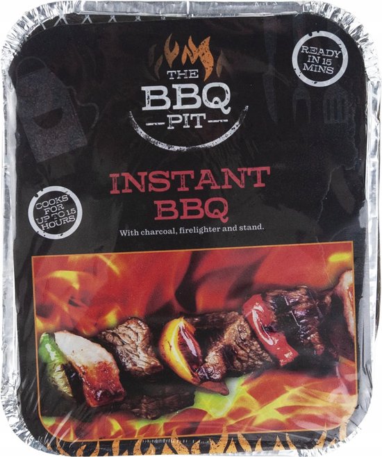 Wegwerp BBQ Grill Compleet - Compact & Klaar voor Gebruik — afbeelding 2