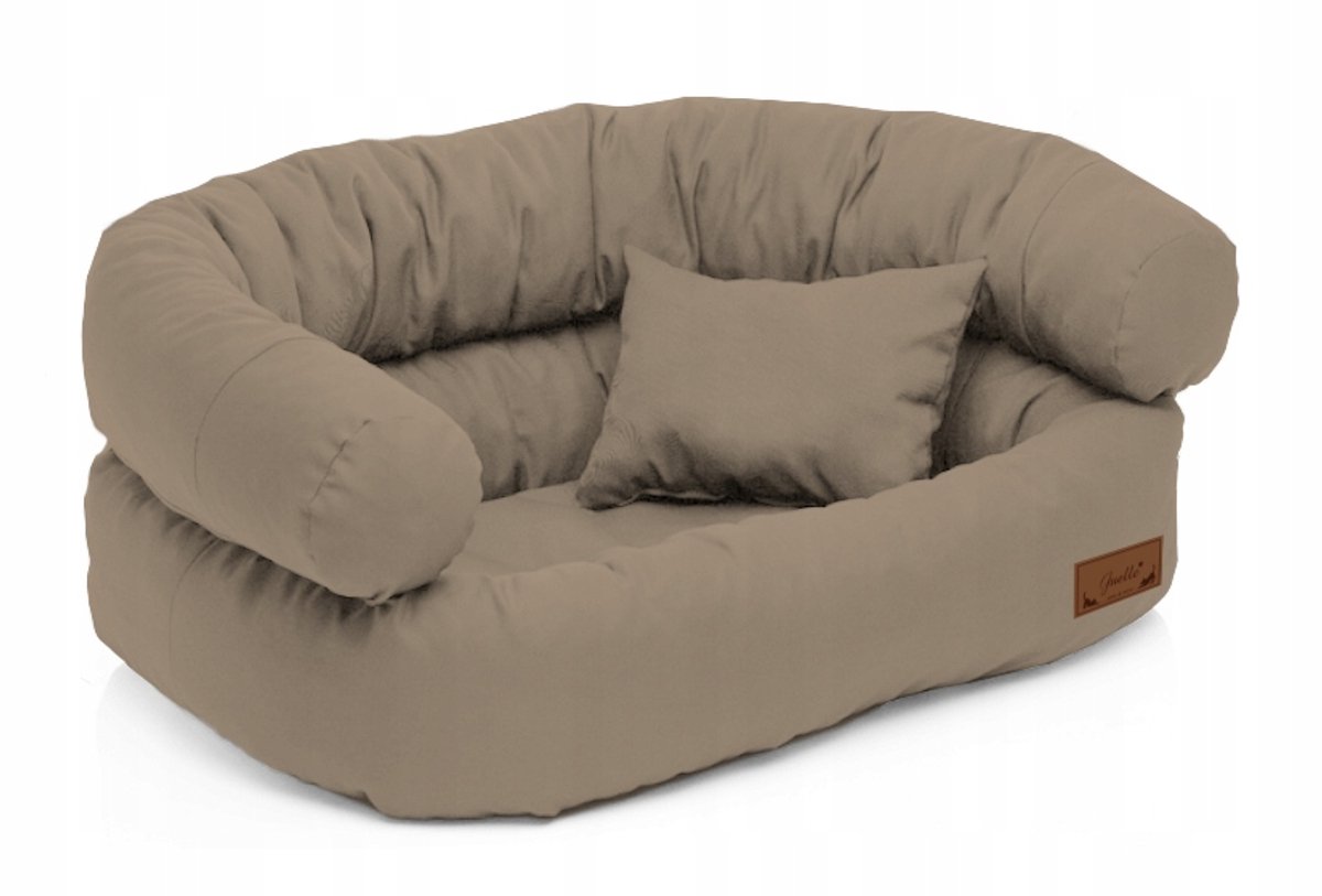 Hondenmand Stoel 'M' 80x60cm Beige - Comfortabel en Wasbaar