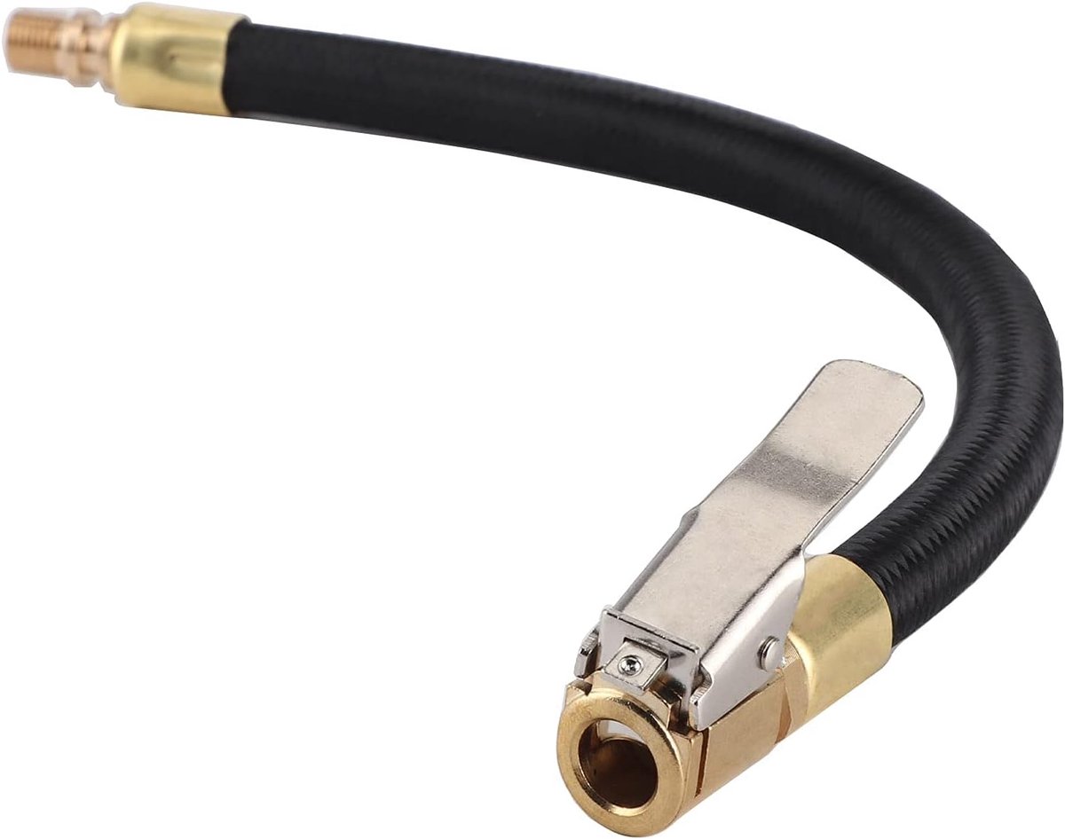 Verlengbuis, Autoband Inflator Slang Verlengbuis Bandenpomp Quick Inflator Chuck Adapter voor Auto Motor Fiets met Amerikaanse Klep