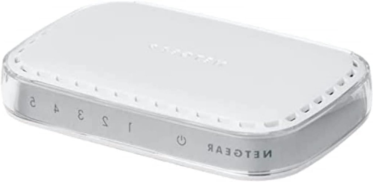 Gigabit Ethernet Switch - Netwerk Hub - Thuisnetwerk Uitbreiden - 5 Auto-Tune Poorten - 118 x 72 x 30 mm