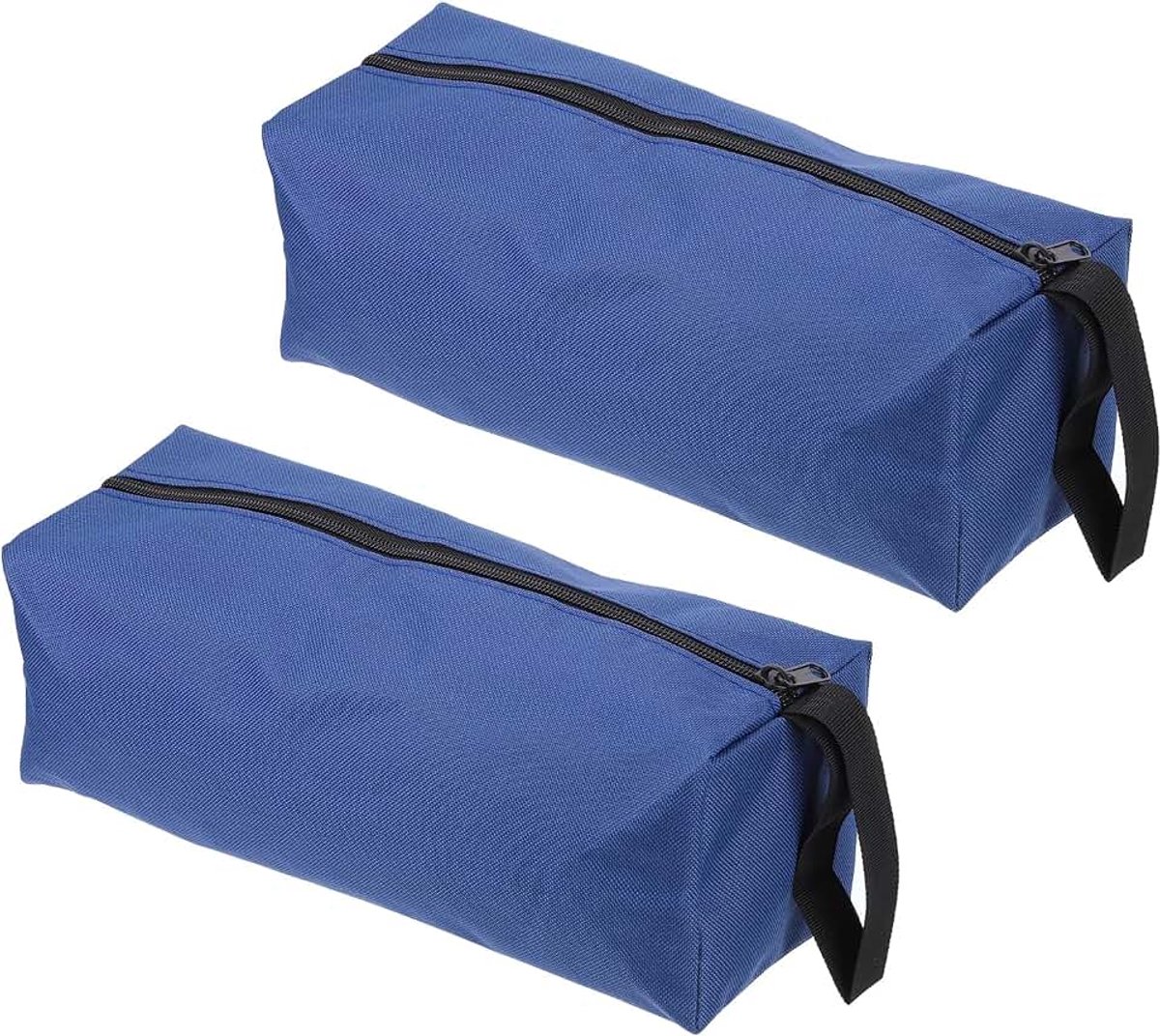 12 inch Rits Tool Pouch, 2 Pack Multifunctionele Tool Bag Waterdichte Tote Bag Opslag Organizer voor Schroevendraaiers Tang, Blauw
