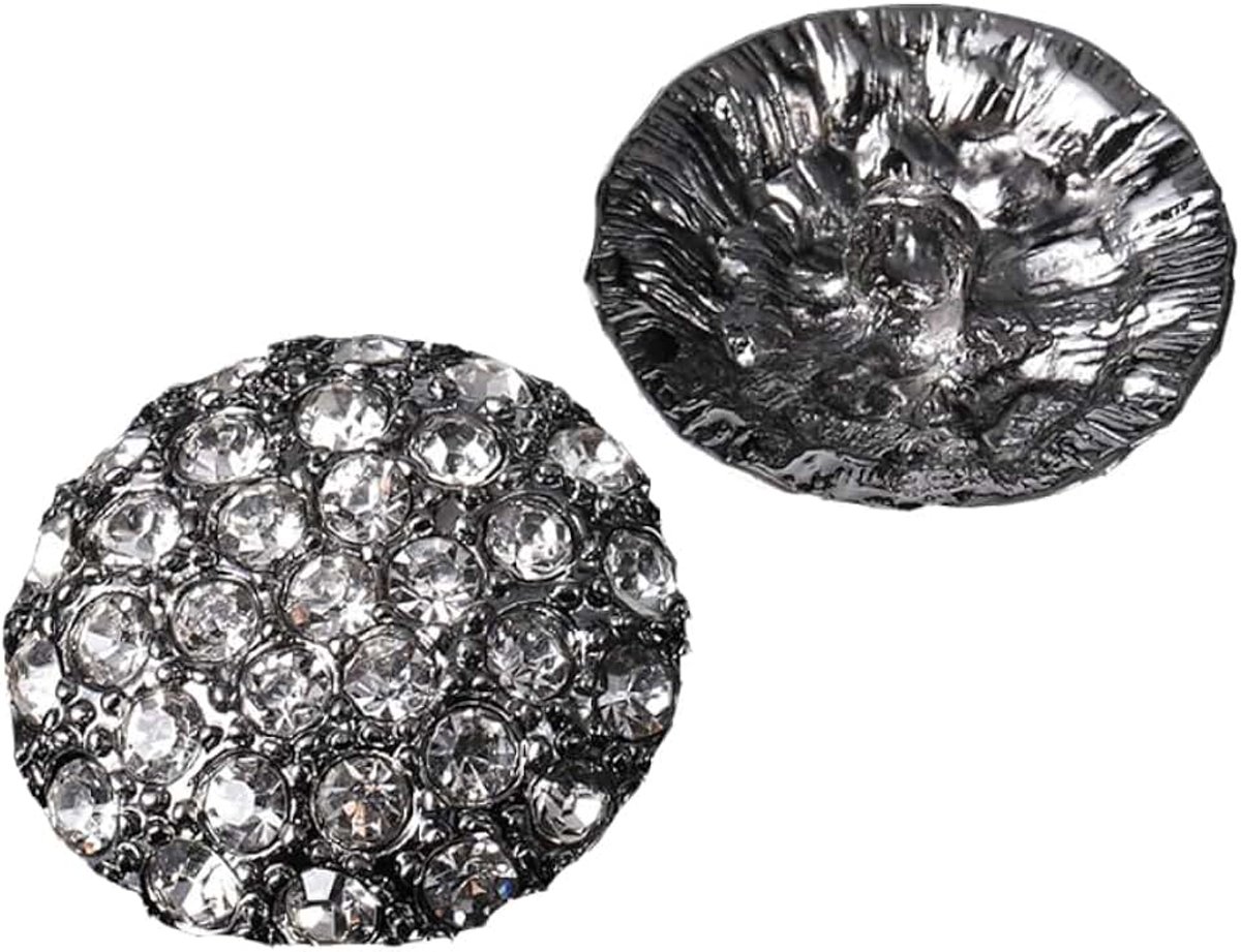 Knopen om aan te naaien, metalen oogknopen, decoratieve knopen voor kleding, hemdknopen, vervangingsknopen voor doe-het-zelf naaien mantels, pak, overhemd, kostuum