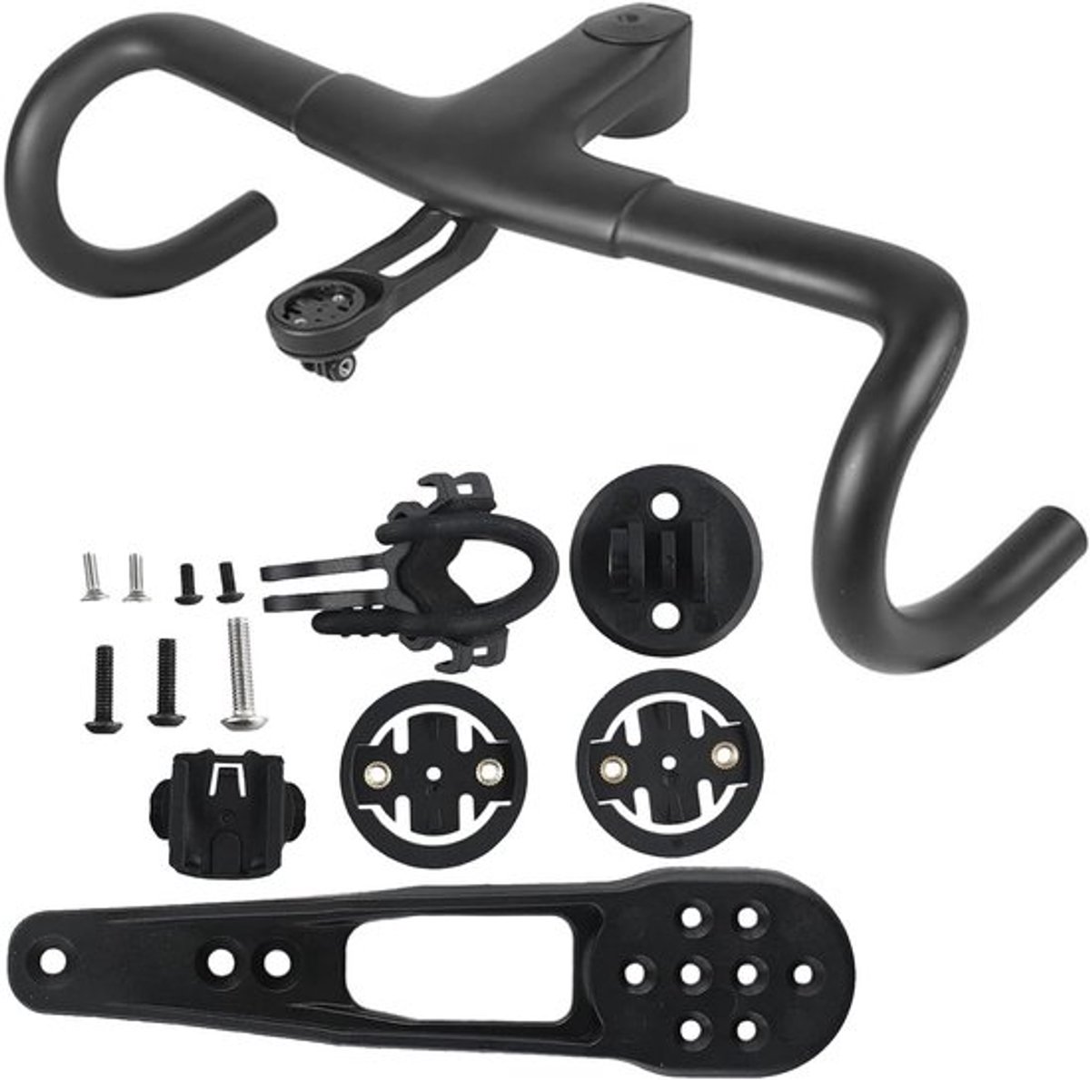Aluminium Vooruitstekende Fietscomputer Houder voor Road Bikes, Handlebar Mount voor Fietscomputers, Stabiele Bevestiging voor Nauwkeurige Gegevens
