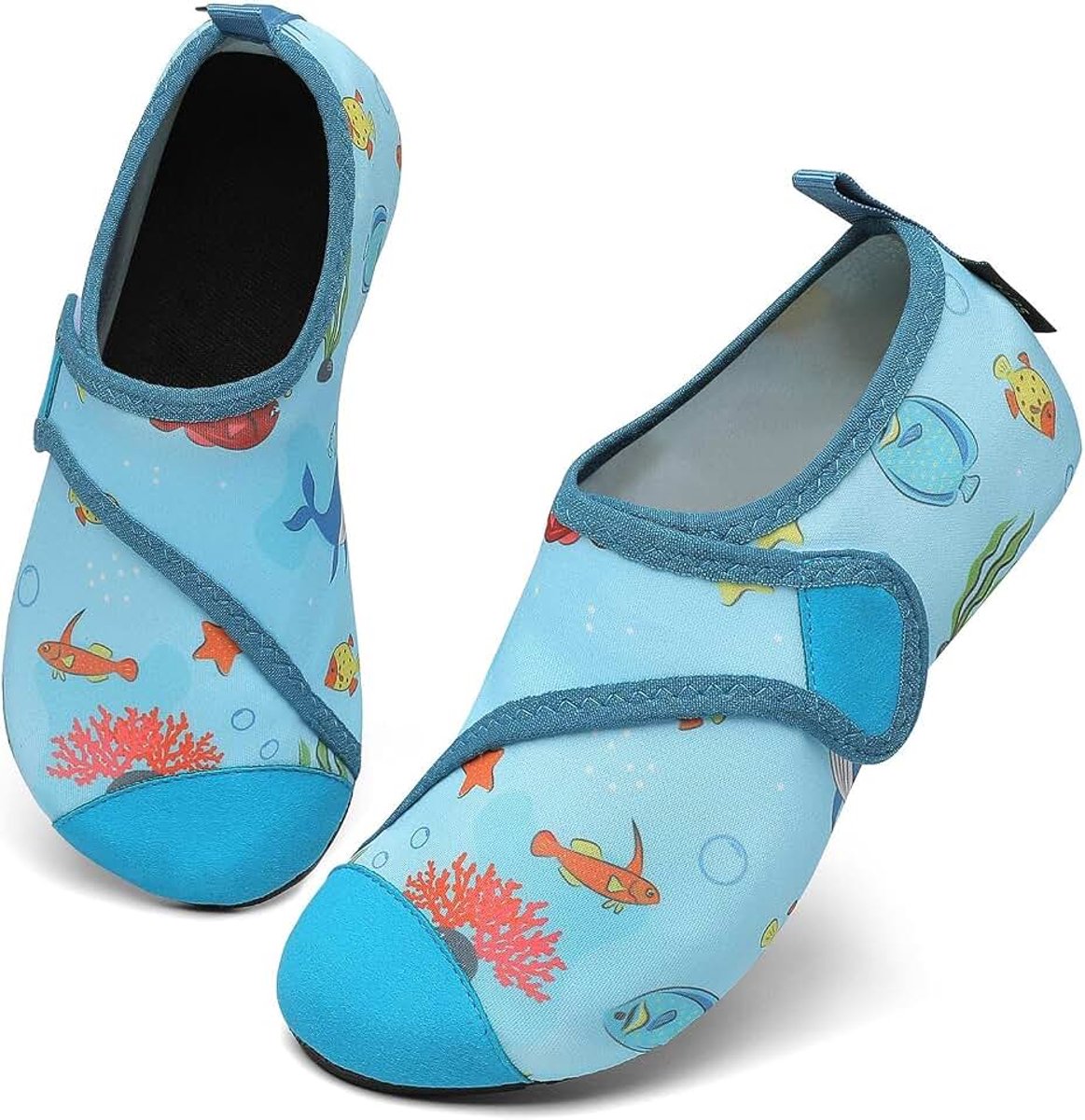 Waterschoenen voor kinderen, waterschoenen, jongens, zwemschoenen, Lichtblauwe oceaan, 24/25 EU Weit
