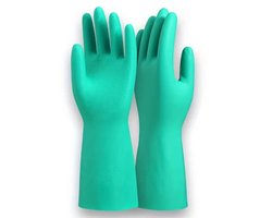 Verdikte en duurzame afwas handschoenen van rubber voor huishoudelijk werk, afwassen, arbeidsbescherming, zuur- en alkalibestendig en chemisch bestendig