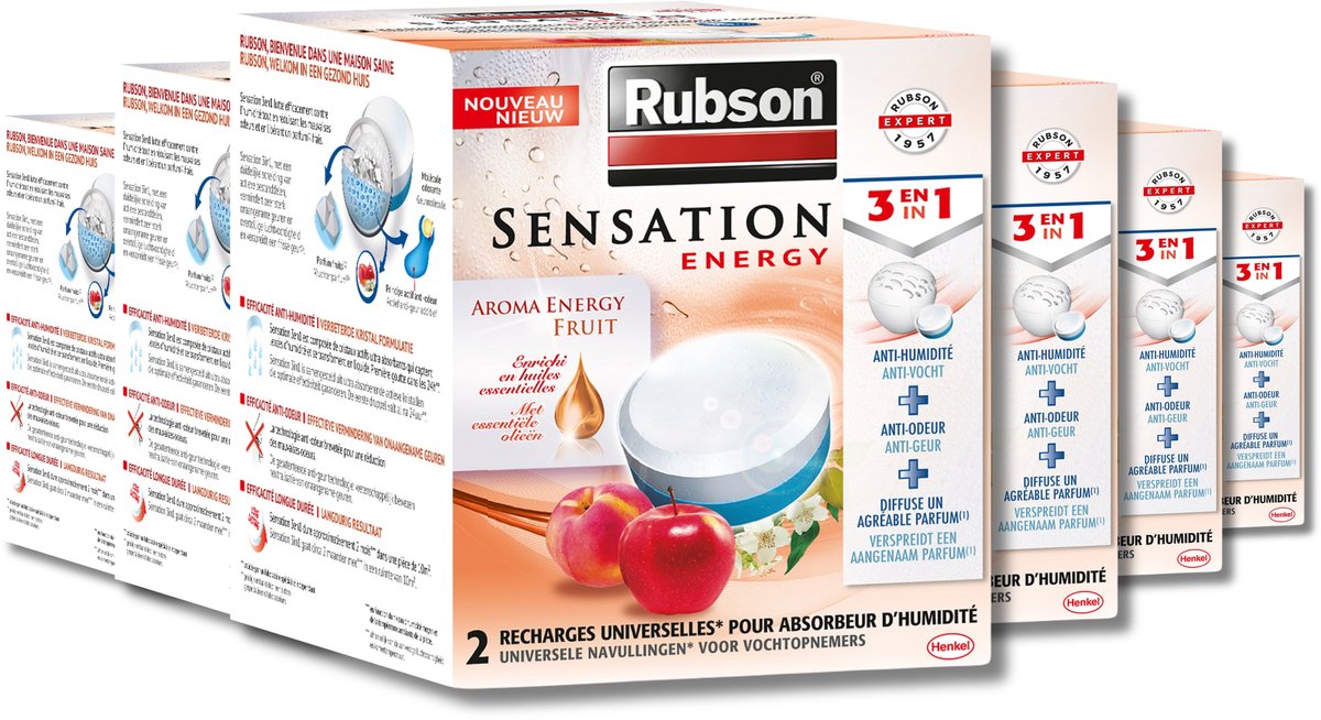 Rubson Navullingen Sensation Fruit 12x 300 g Multipack