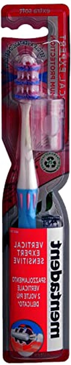 Handtandenborstel - Verticale poetser - Mondhygiëne Verbeteren - Extra zachte borstelharen - 224 cm - Blauw