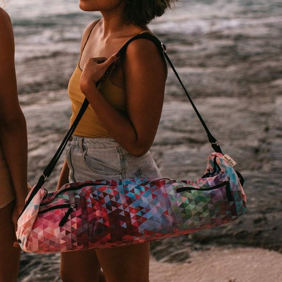 Yoga Mat Tas - Reistas - Alles-in-één - Eco bedrukte materialen - One size - Tribeca Zand — afbeelding 2