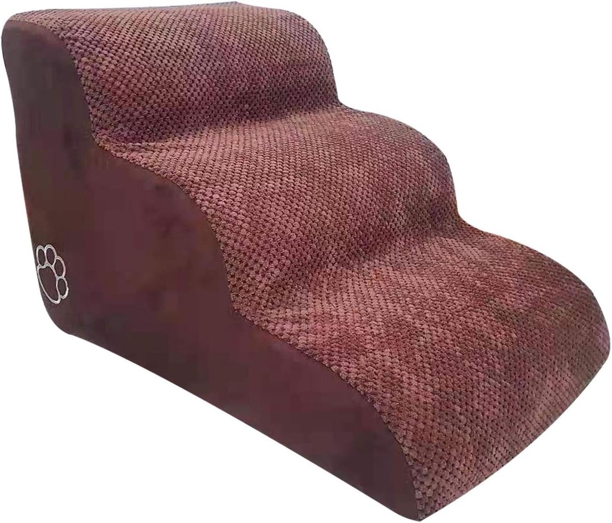Hondentrap 3 Treden - Huisdier trap - Huisdier Mobiliteit - Niet te Steil - 60 x 42 x 39 cm