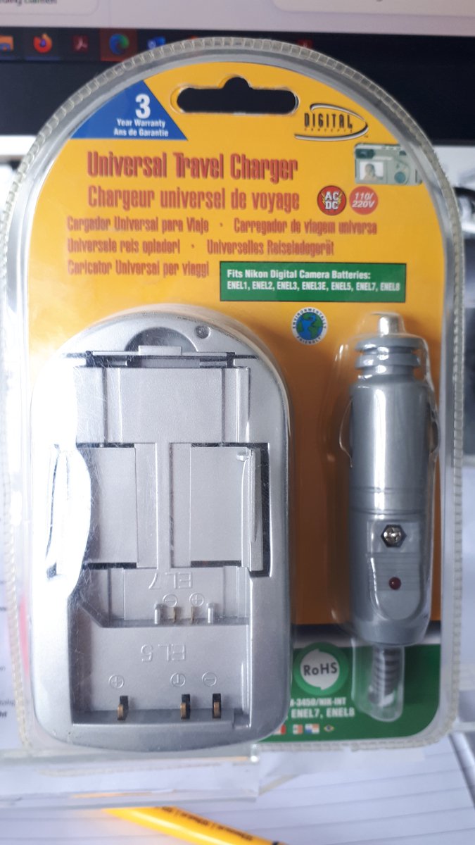 Acculader Nikon