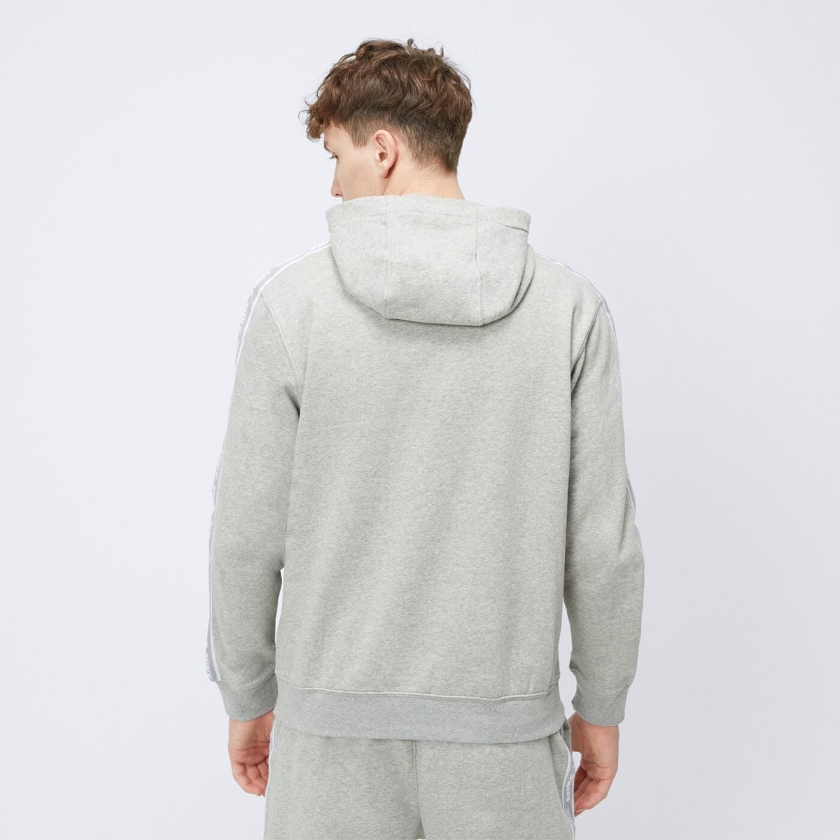 Heren Trainingspak Fleece Grijs Maat L