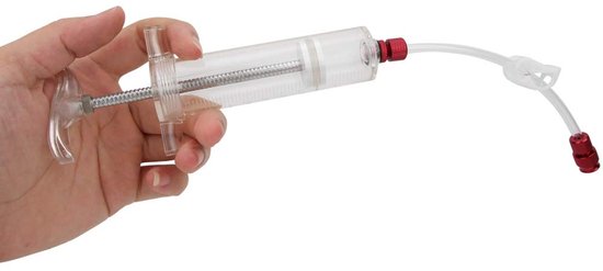 Fietsband Vuller - Sealant Injector - Lekke Banden Repareren - Universeel Klep Geschikt - 50 ml Capaciteit - Transparant — afbeelding 3