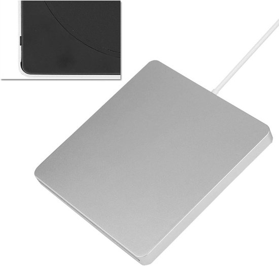 Externe Dvd-drive - Cd-brander Laptop - Bestanden Branden - Snelle Type-C Poort - 20x17x3 cm - Zwart — afbeelding 2