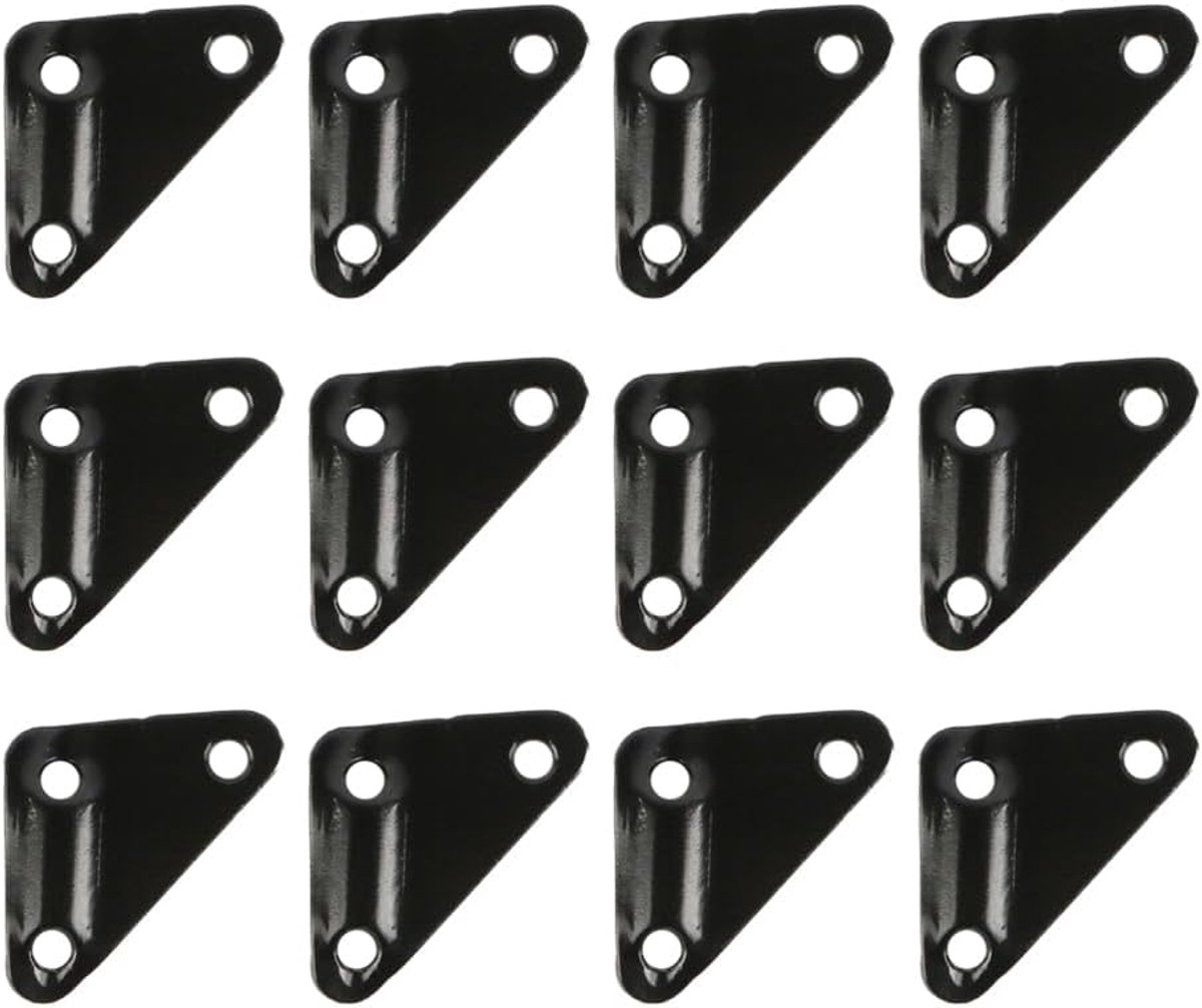 12-delige touwspanner Touwversteller Tentspanner Tentaccessoires Antislip driehoekige gesp voor tenten Wandelen Kamperen Aanpassingen