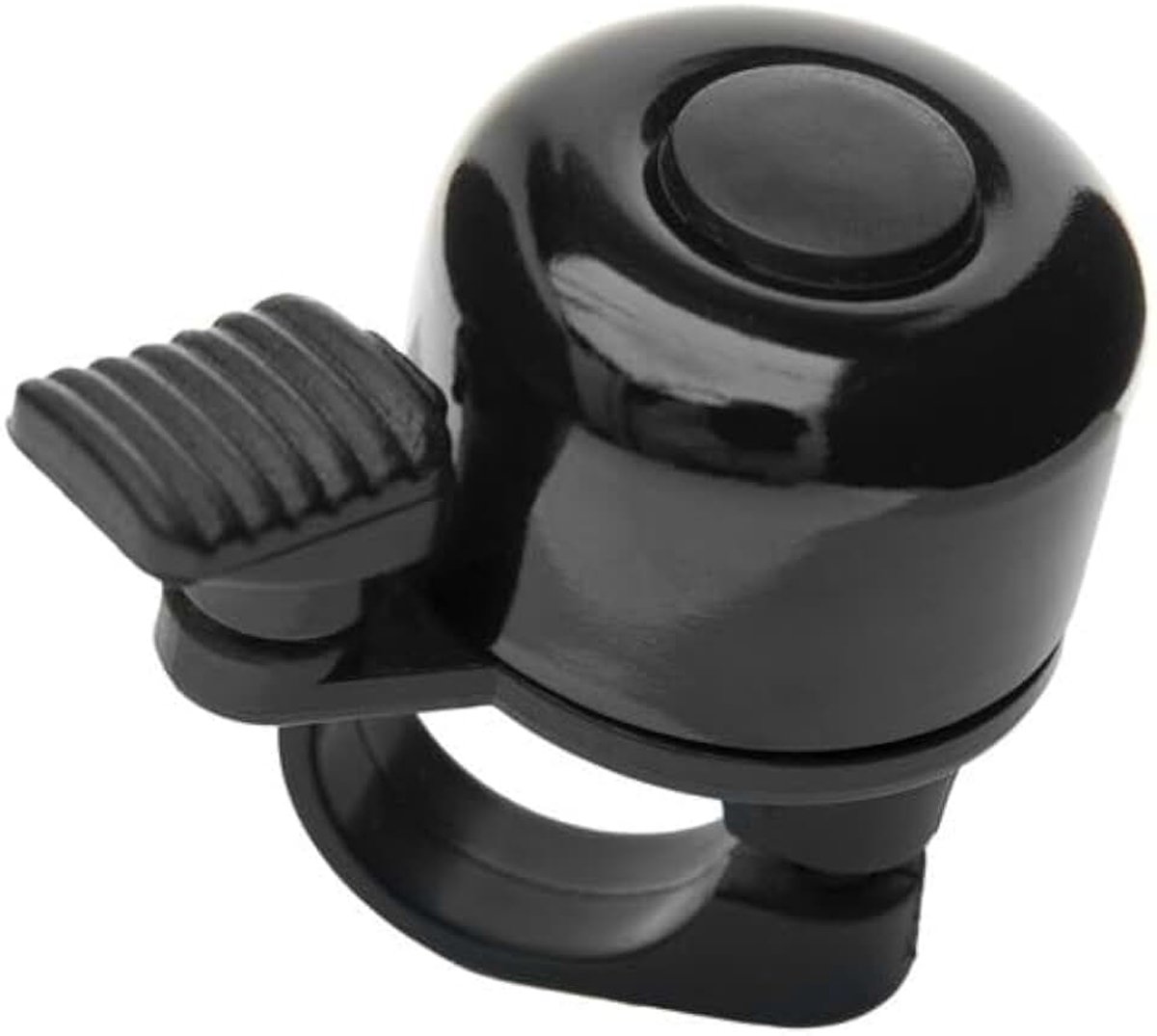 Bell Ideaal voor fiets en scooter SMALL BELL - Compatibel met sturen met een diameter van 31,8 mm - Afmetingen: 5,5 x 3,5 x 4 cm - Zwart