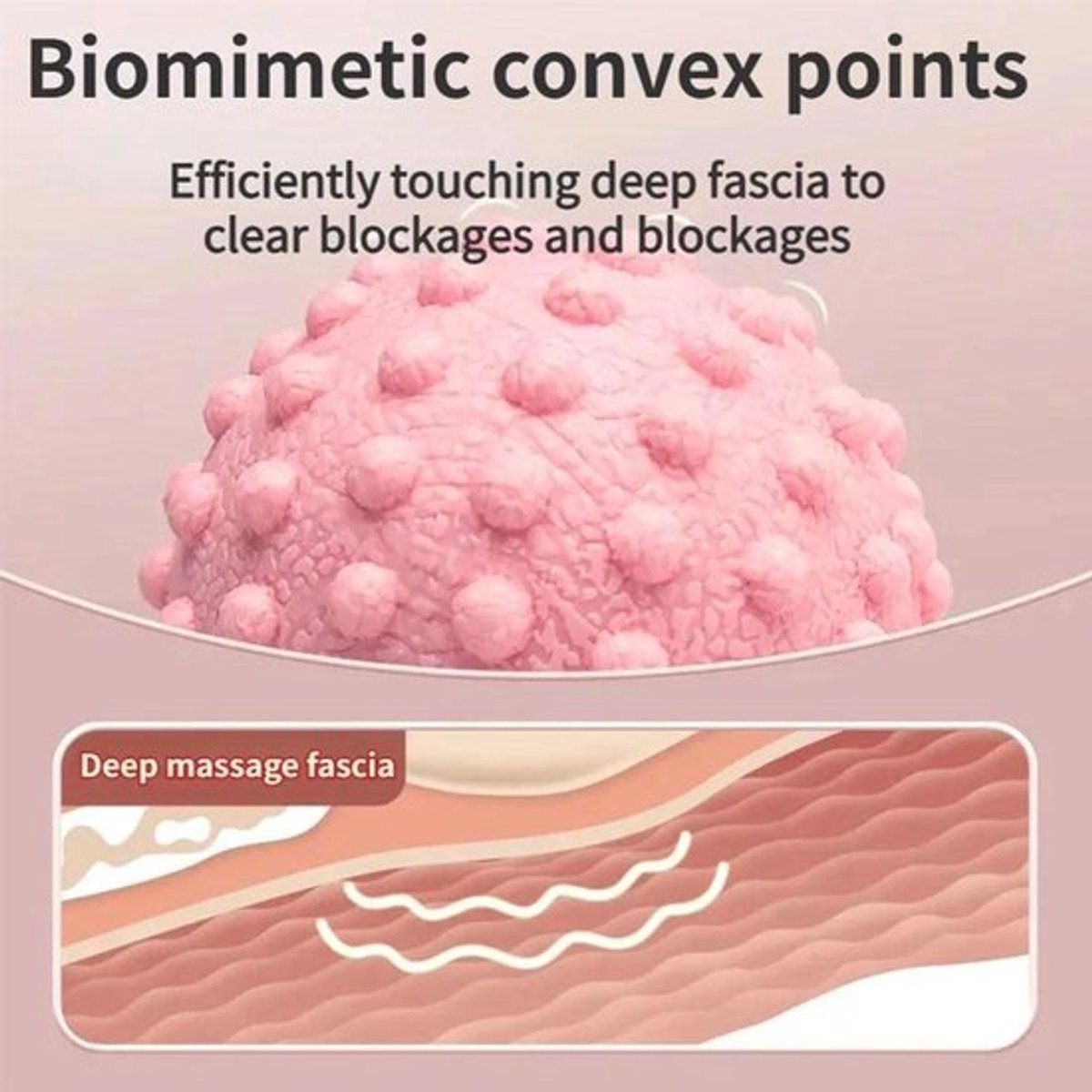 Massagebal set met stekels voor voetmassage en plantaire fasciitis - 2 stuks - Fasciabal en egelbal met triggerfunctie