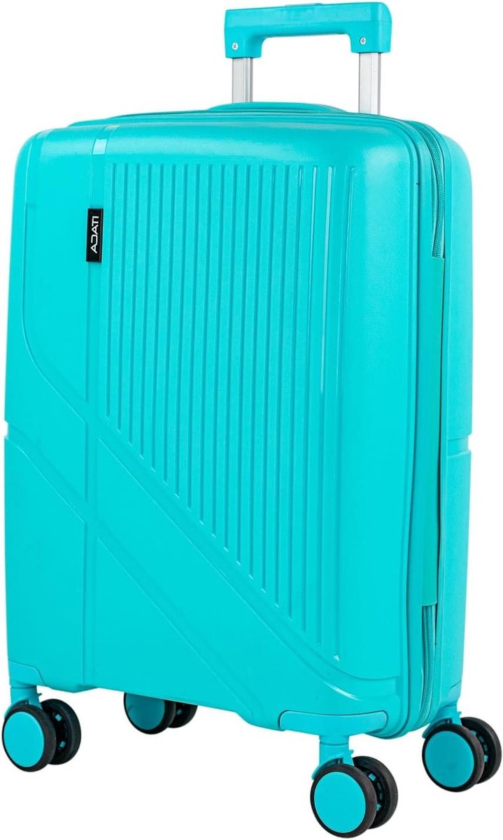 Reis Koffer Set - Bagage Set - Reizen - Lichtgewicht - 38x55x22 cm - Turquoise
